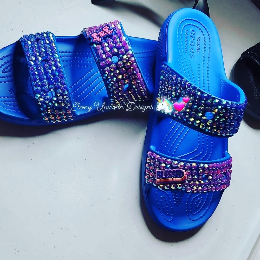 Blinged Crocs